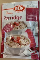 Porridge Cranberry Kokos