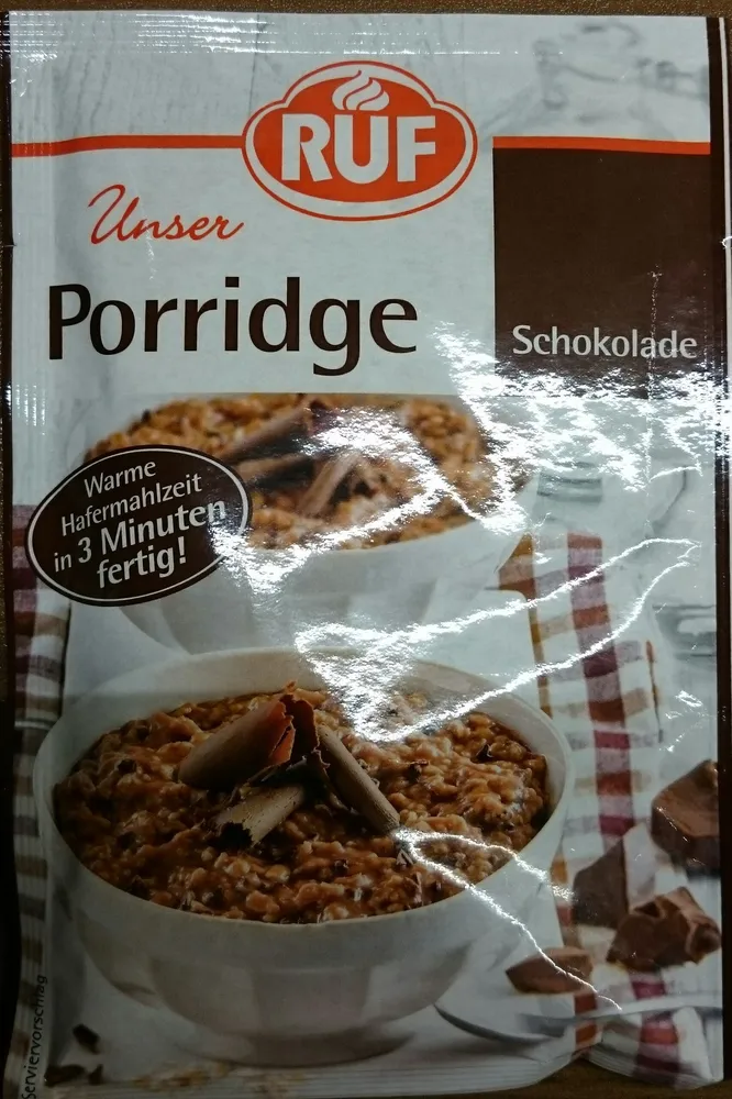 Porridge Schokolade
