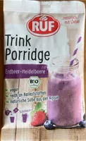 Trink Porridge Erdbeer-Heidelbeer