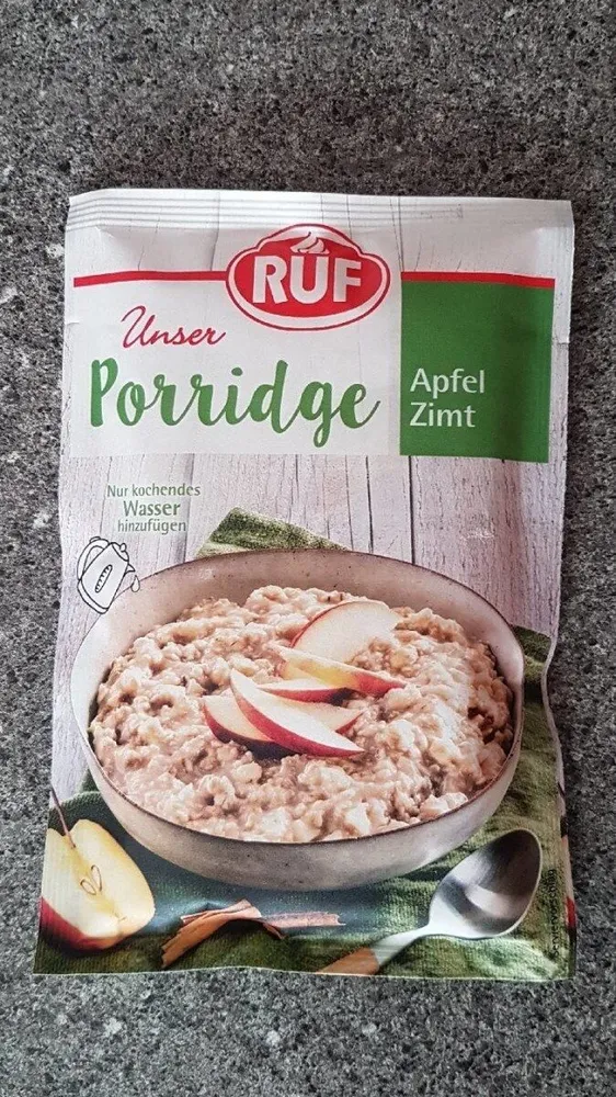 Easy Going Porridge Apfel Zimt
