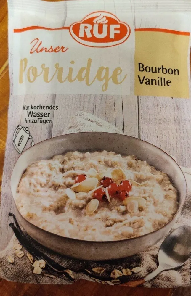 Porridge Bourbon Vanille