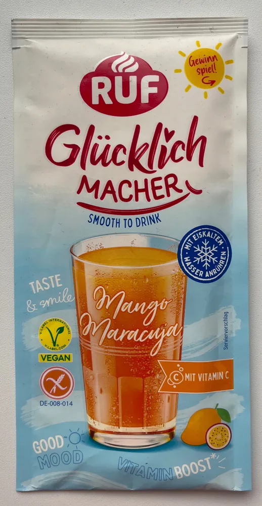 Glücklich MACHER Mango Maracuja