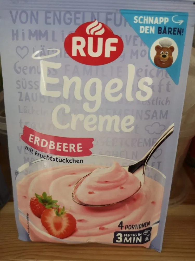 Engelscreme Erdbeere