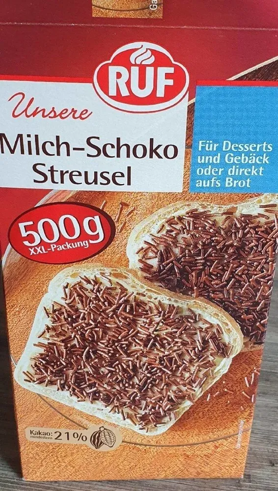 Milch-Schoko Streusel