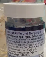 Zuckerkristalle und Nonpareille