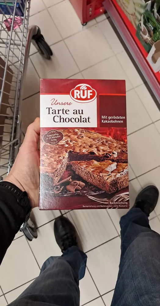 Unsere Tarte au Chocolat