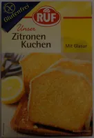Backmischung Zitronen Kuchen