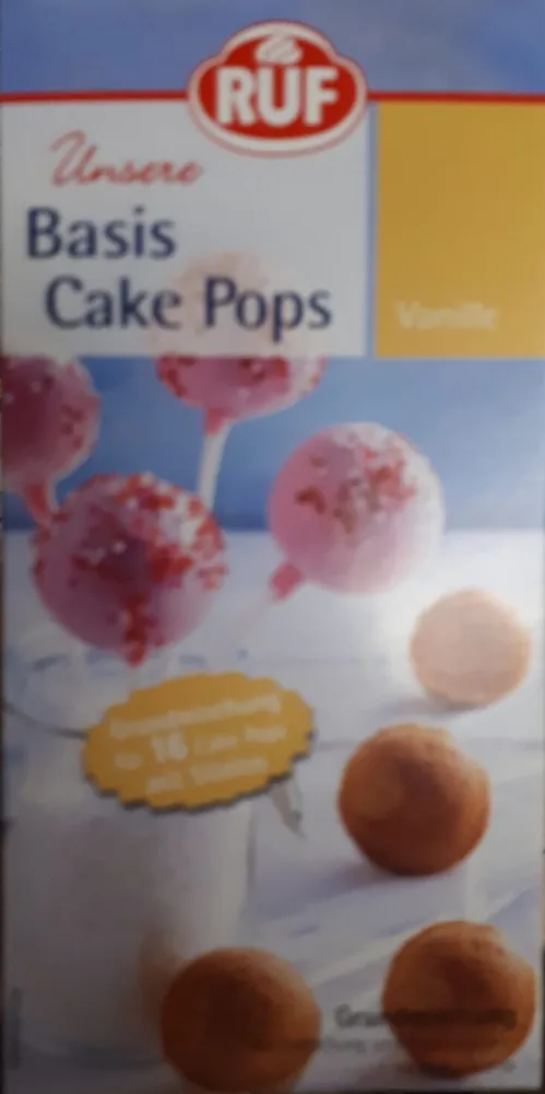 Basic cake pops vanille