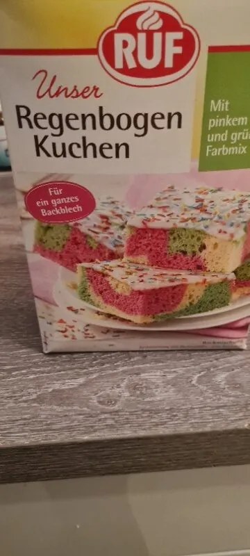 Regenbogen Kuchen