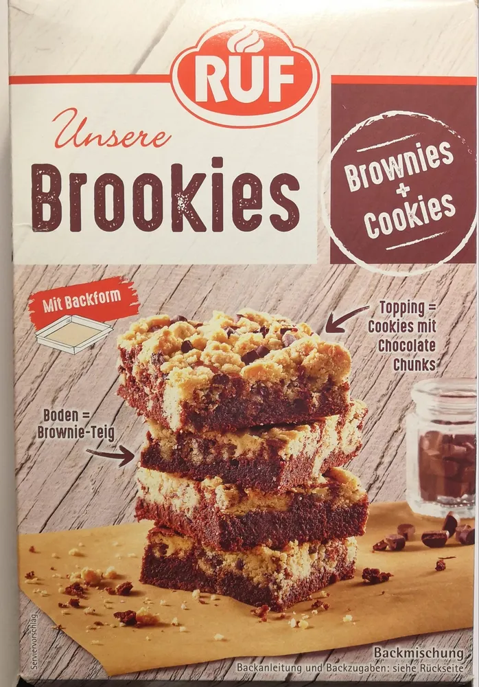 Unsere Brookies (Brownies + Cookies)
