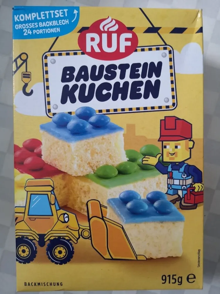 Baustein Kuchen