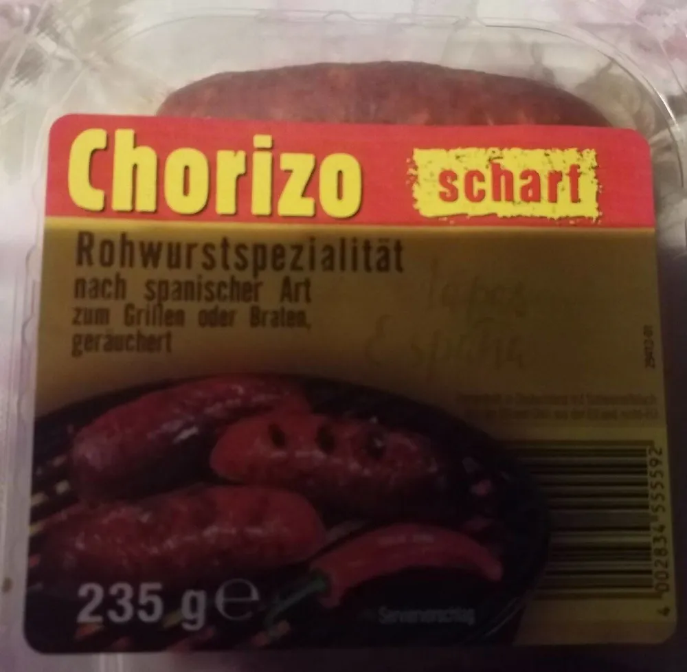 Chorizo scharf
