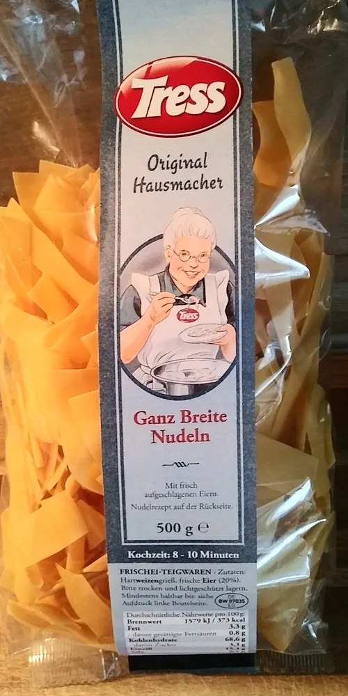Ganz Breite Nudeln