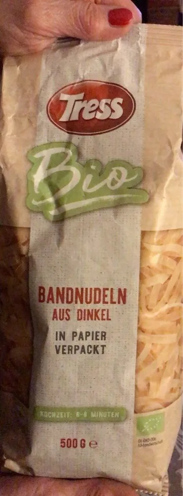 Bandnudeln aus Dinkel