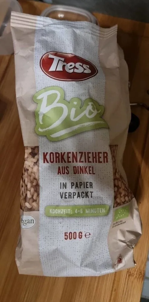 Korkenzieher aus Dinkel
