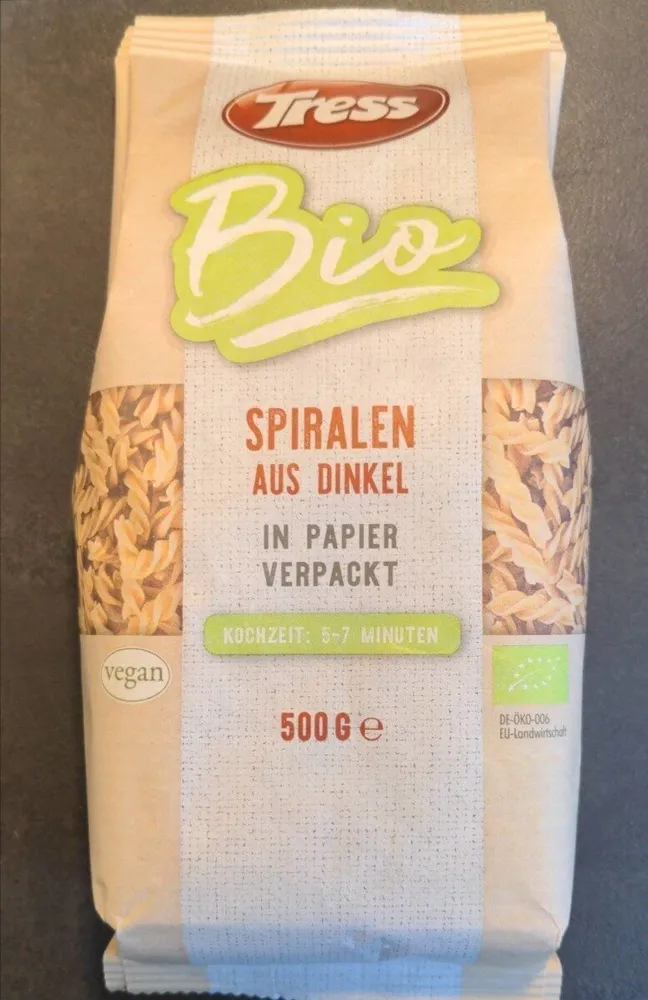 Spiralen aus Dinkel