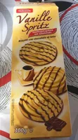 Vanille Spritz Vanillespritzgebäck mit Schokolade