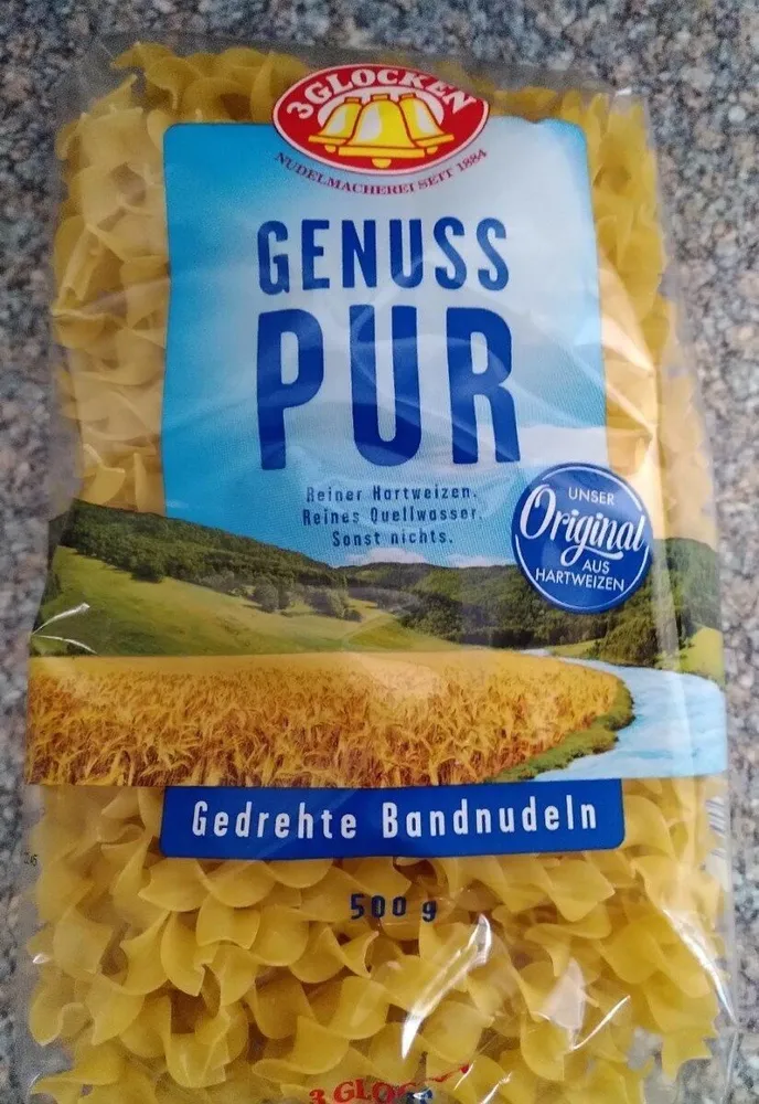 Gedrehte Bandnudeln