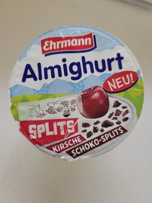 Almighurt Kirsch Schoko-Splits