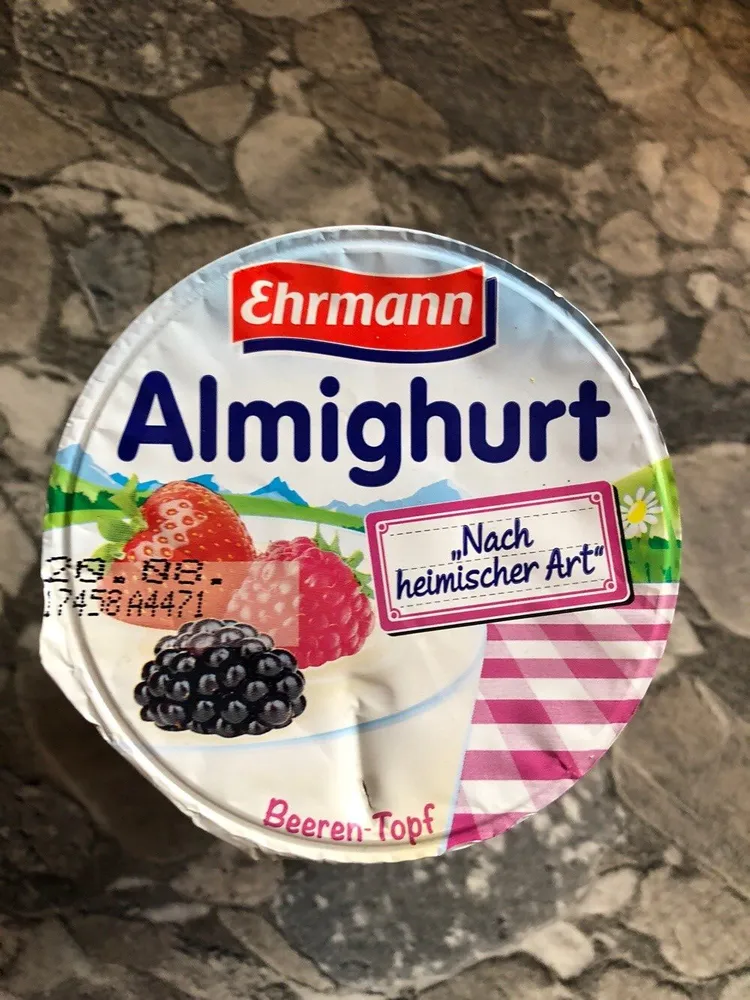 Almighurt Beeren-Topf