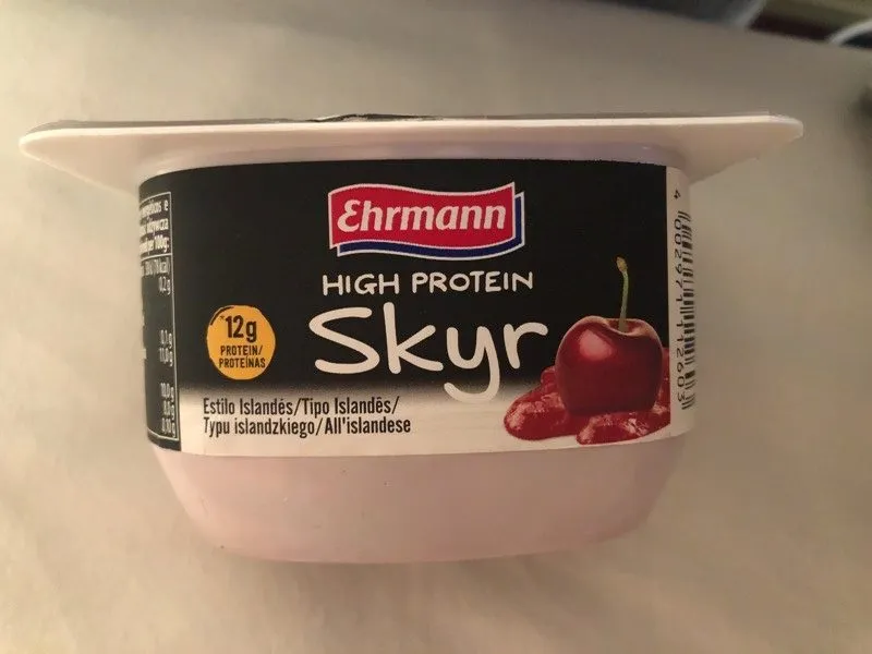 High protein skyr cherry