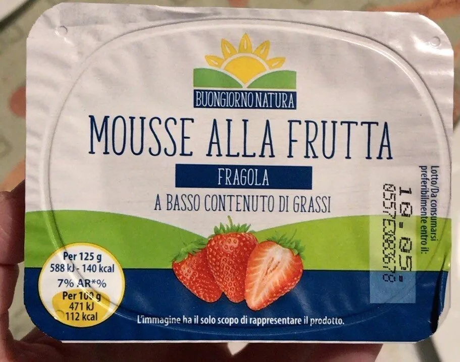Mousse alla frutta