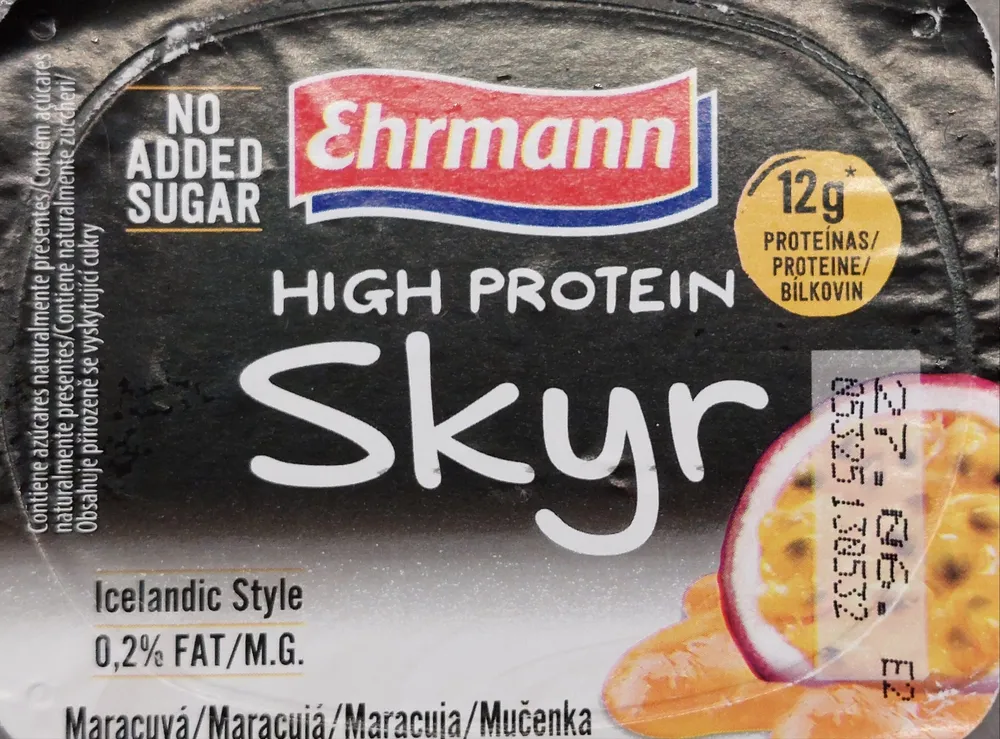 Skyr High Protein Maracuyá