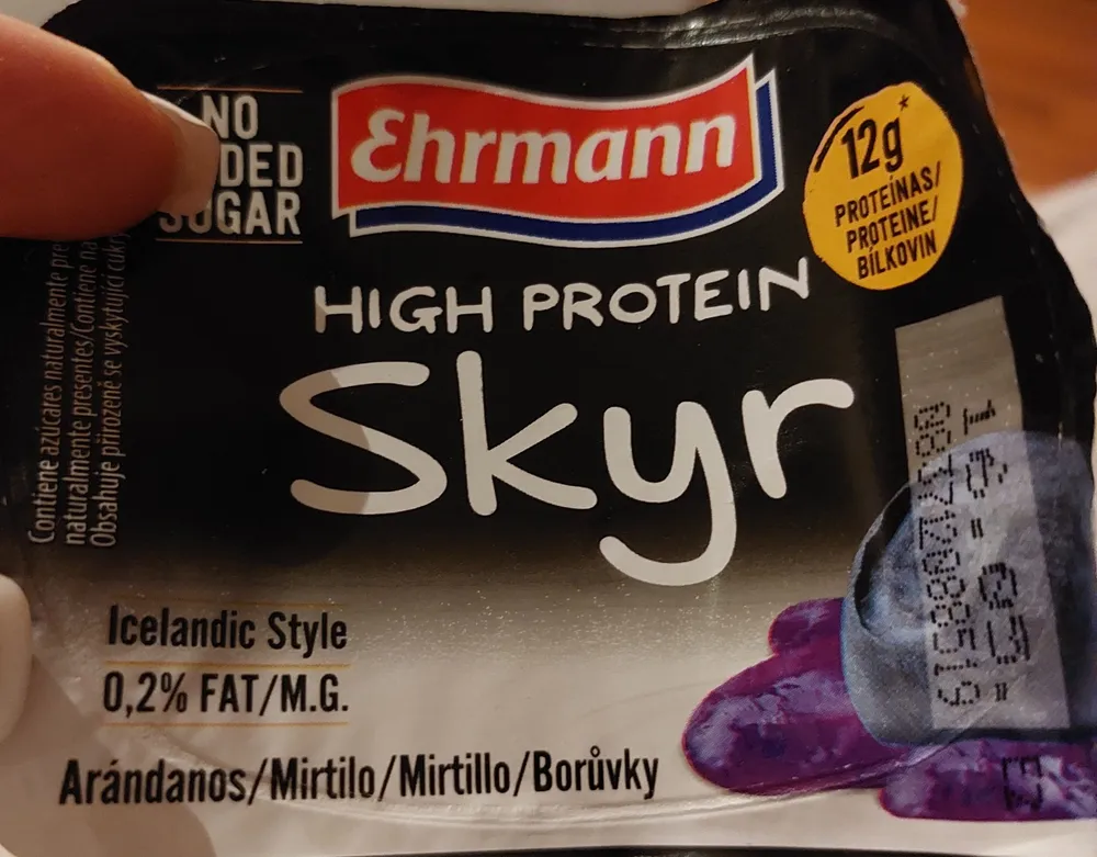 High Protein Skyr Mirtilo