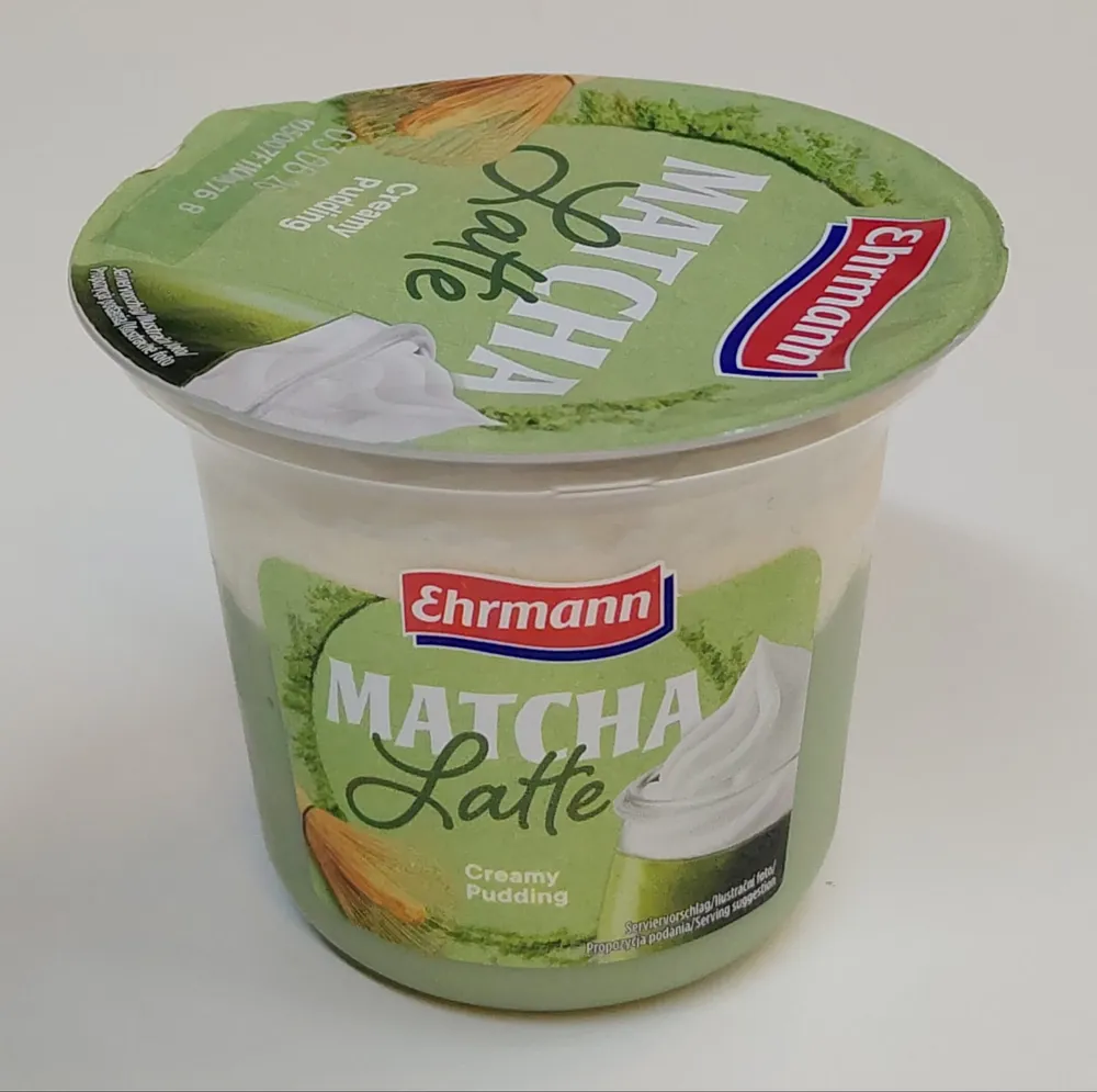 Creamy Pudding Typ Matcha Latte
