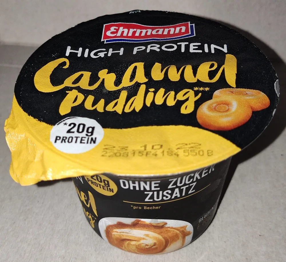 High-Protein-Pudding - Caramel Style