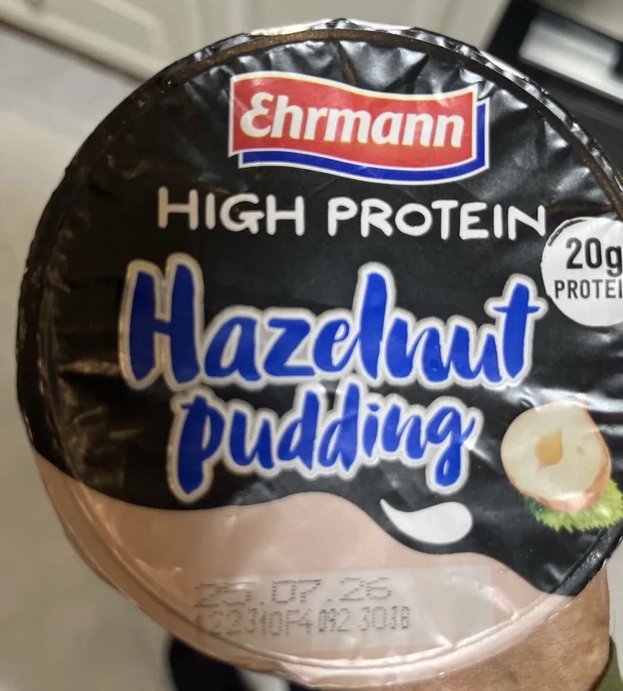 High-Protein-Pudding Hazelnut