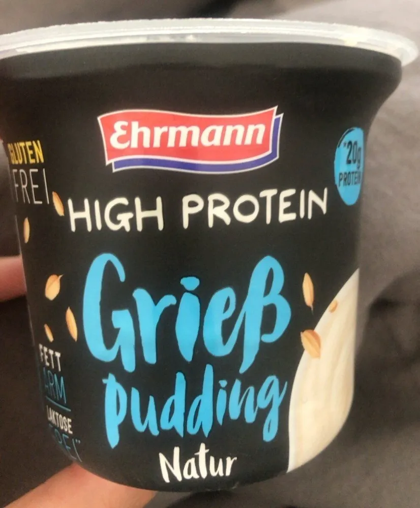 High-Protein-Grießpuding - Natur