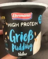 High-Protein-Grießpuding - Natur