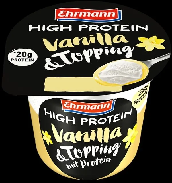 High Protein Vanilla & Topping