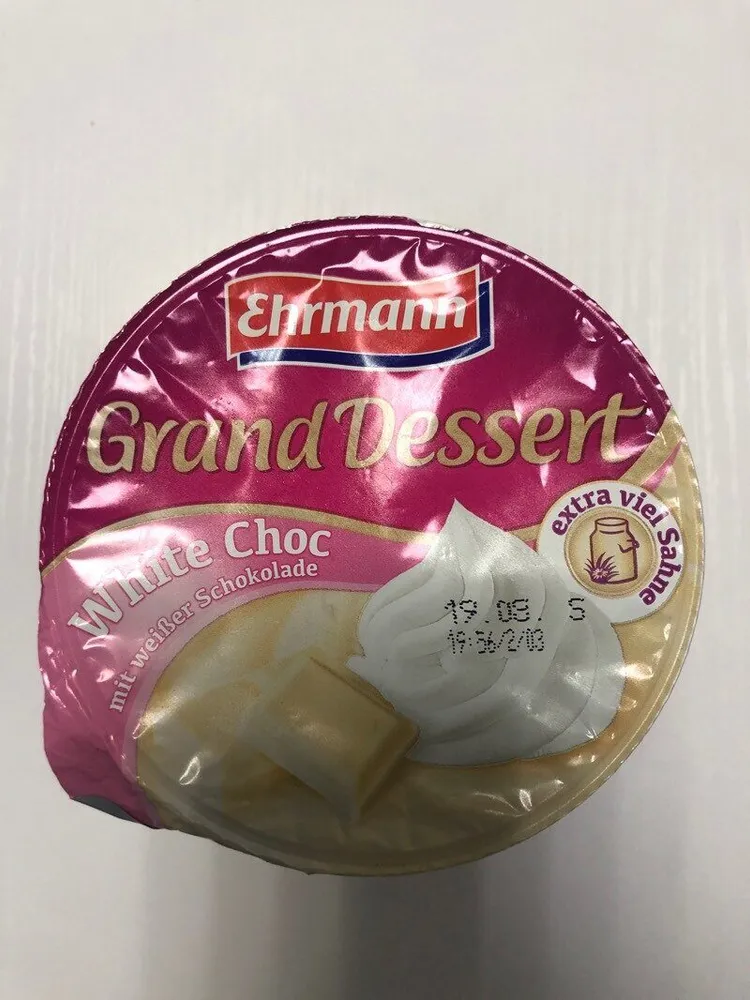 Grand Dessert - White Choc
