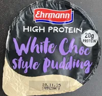 High Protein Pudding - White Choc Style