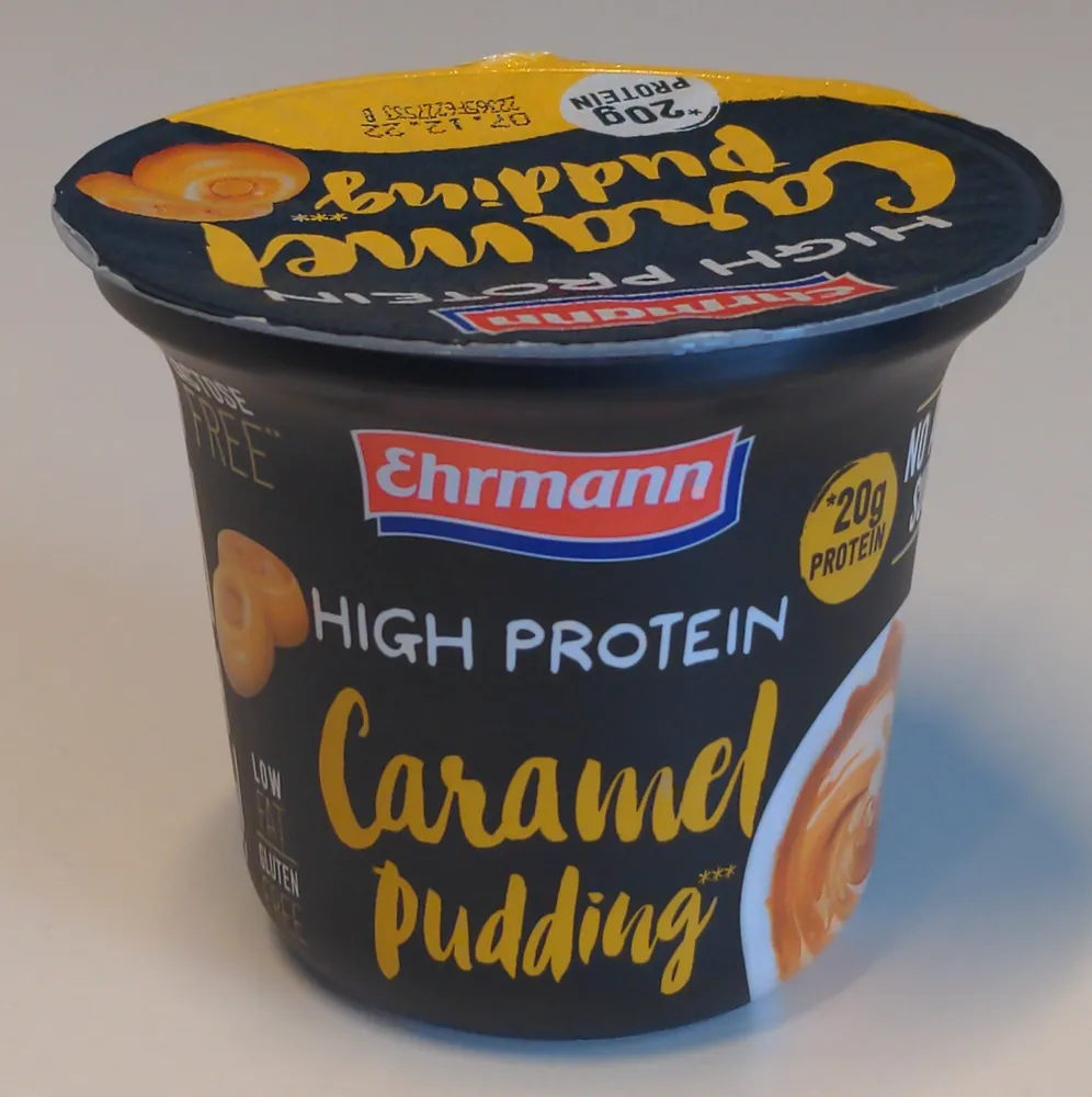 High Protein Caramel Pudding***
