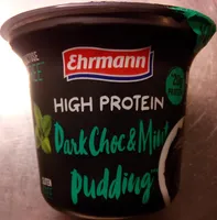 High-Protein-Pudding - Dark Choc & Mint