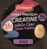 HIGH PROTEIN CREATINE White Choc Flavour Pudding