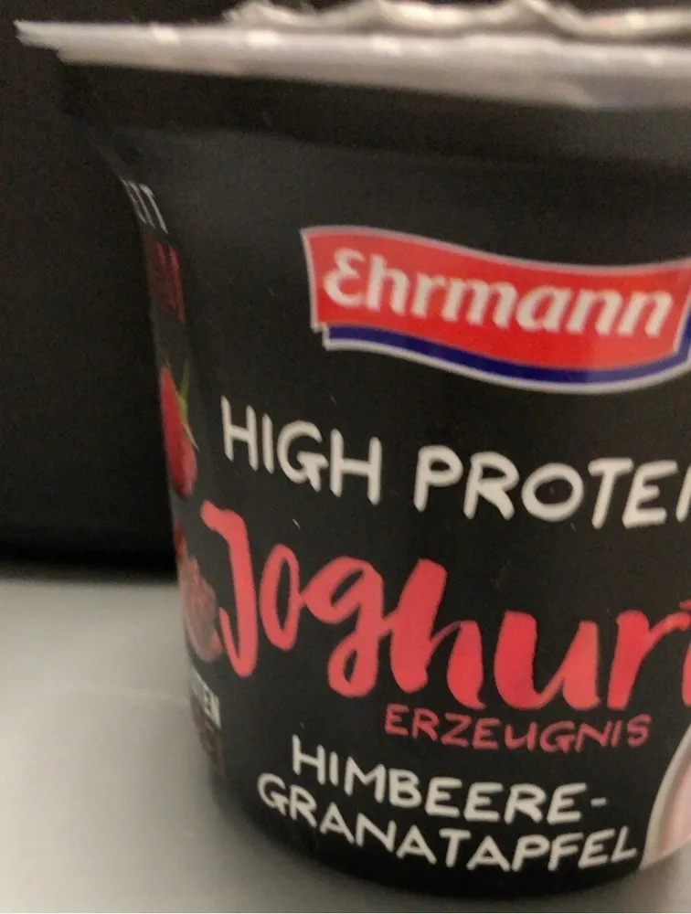 High Protein Joghurterzeugnis Himbeere Granatapfel