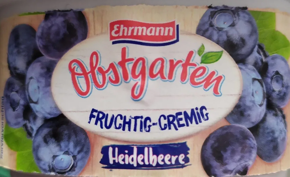 Obstgarten fruchtig-cremig Heidelbeere