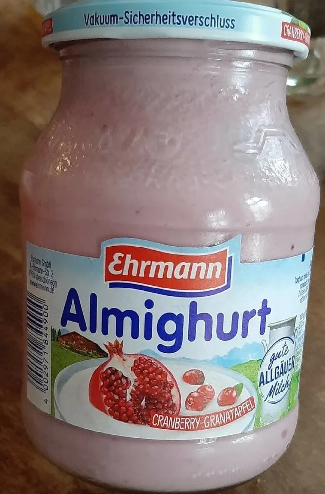 Almighurt Superfruit Cranberry-Granatapfel