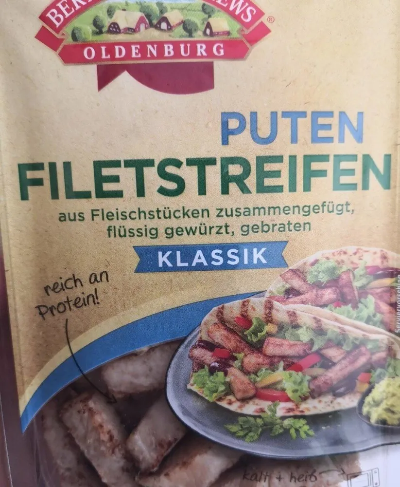 Puten Filetstreifen, Gebraten