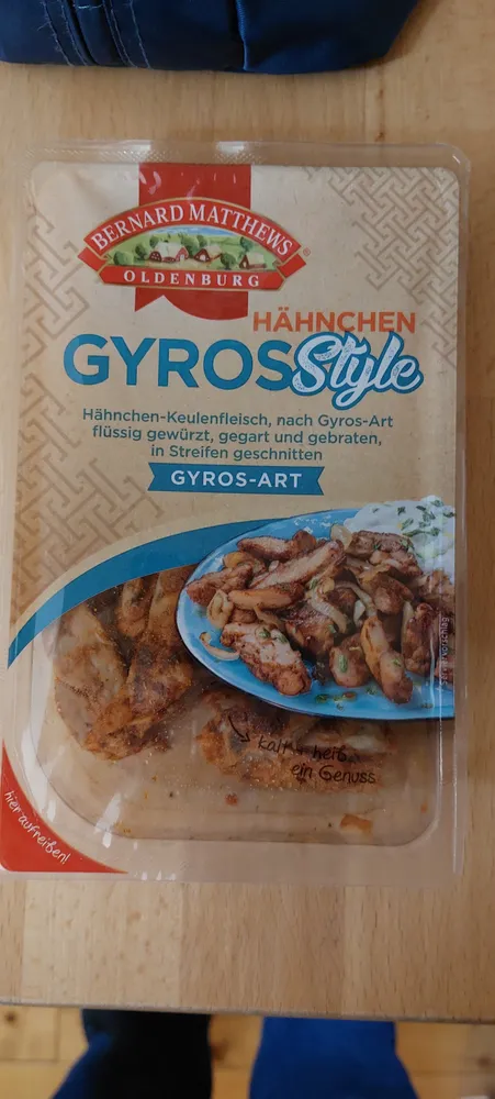 Hähnchen Gyros Style