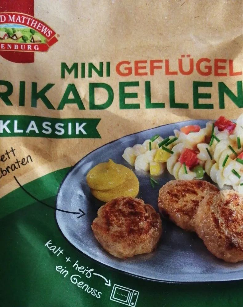 Mini Geflügel Frikadellen