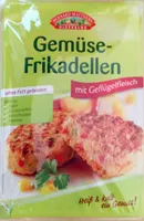 Gemüsefrikadellen mit Geflügelfleisch