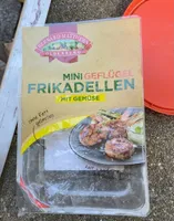 Mini geflugel frikadellen