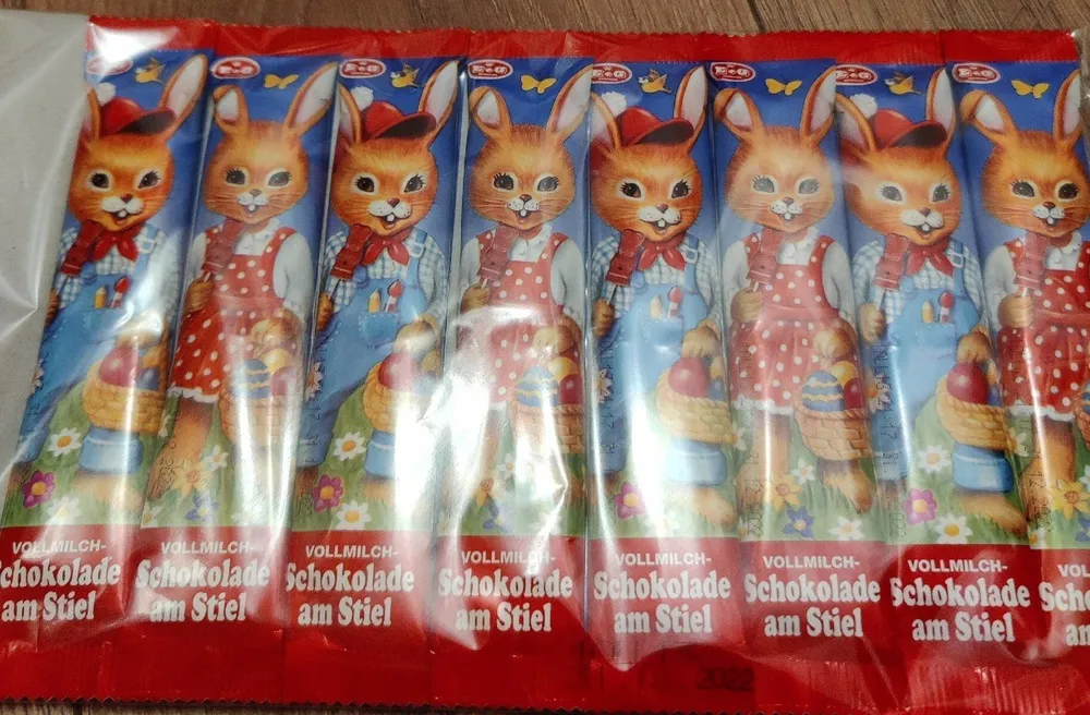Vollmilch Schokolade am Stiel
