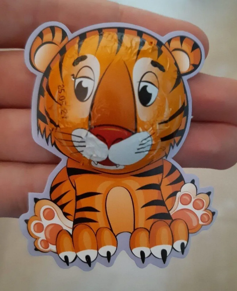 Tigre de chocolate