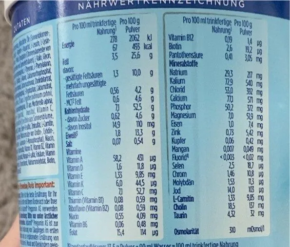 APTAMIL PREGOMIN AS Spezialnahrung 400g